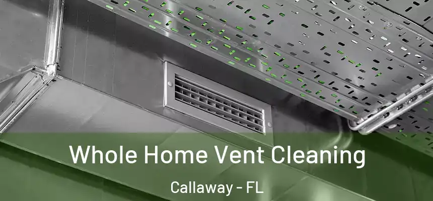Whole Home Vent Cleaning Callaway - FL